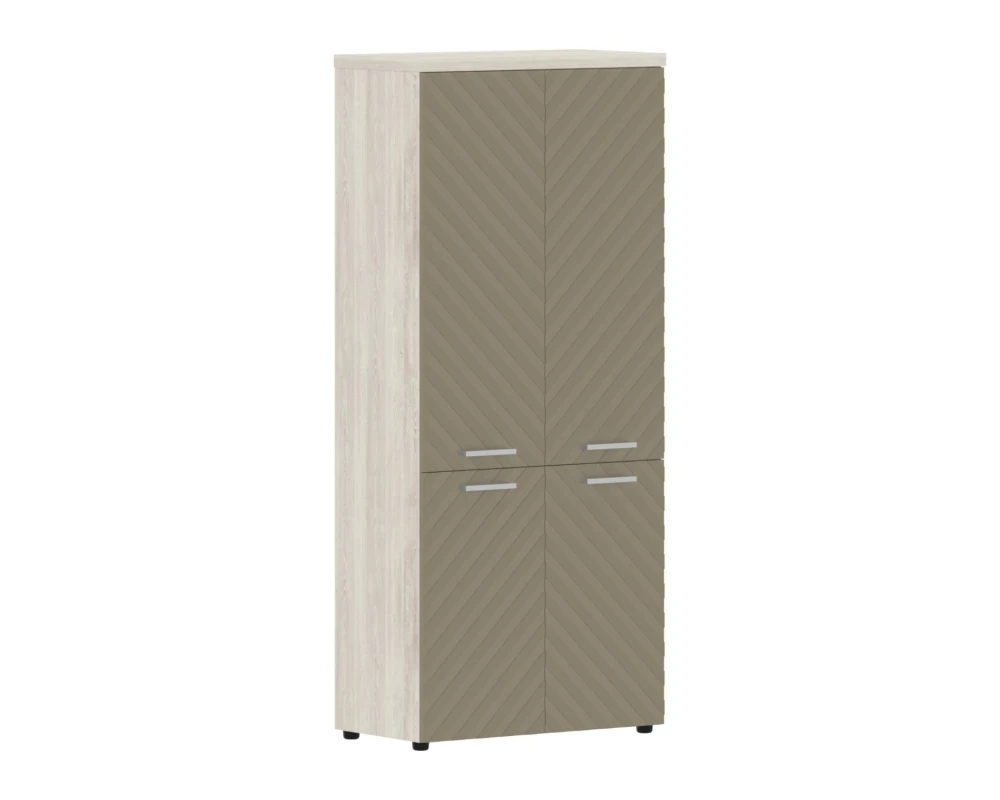 Шкаф с глухими средними и малыми дверьми 854х452х1958 Torr Люкс