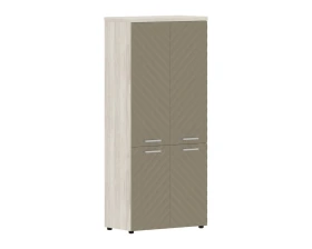 Шкаф с глухими средними и малыми дверьми 854х452х1958 Torr Люкс images