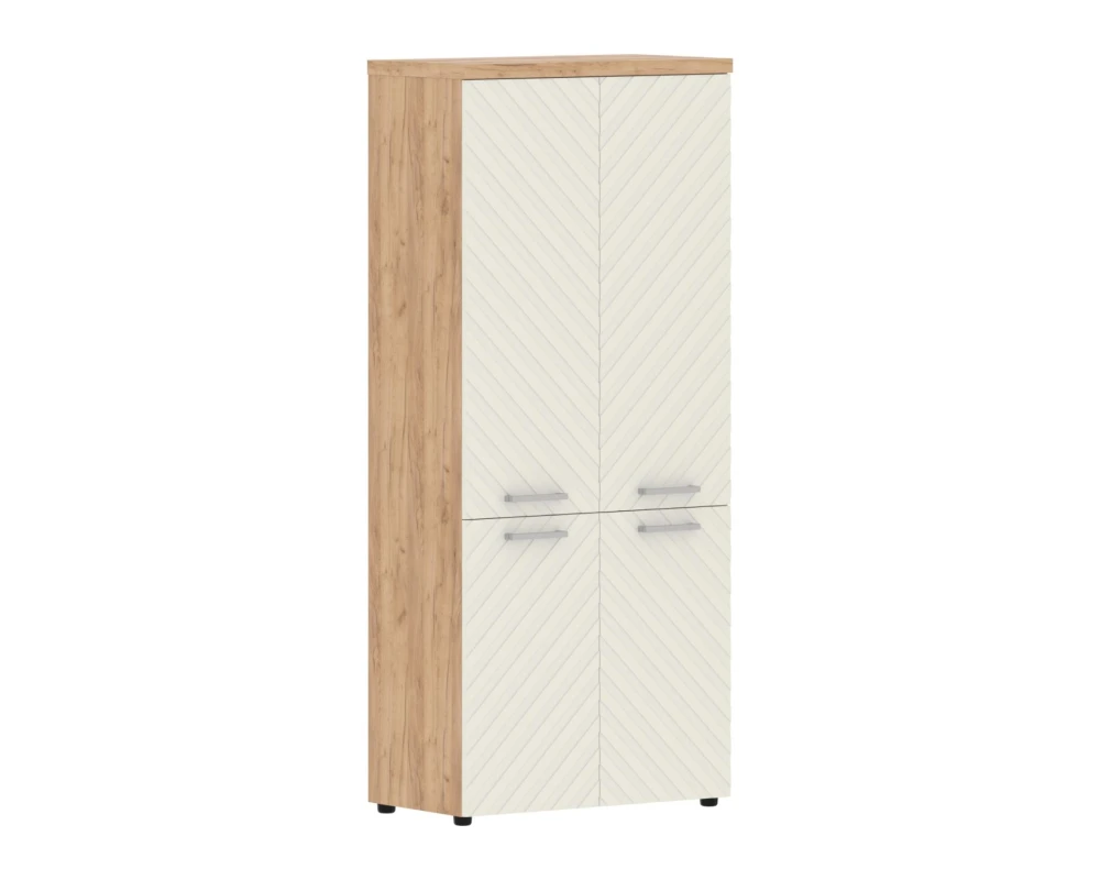 Шкаф с глухими средними и малыми дверьми 854х452х1958 Torr Люкс