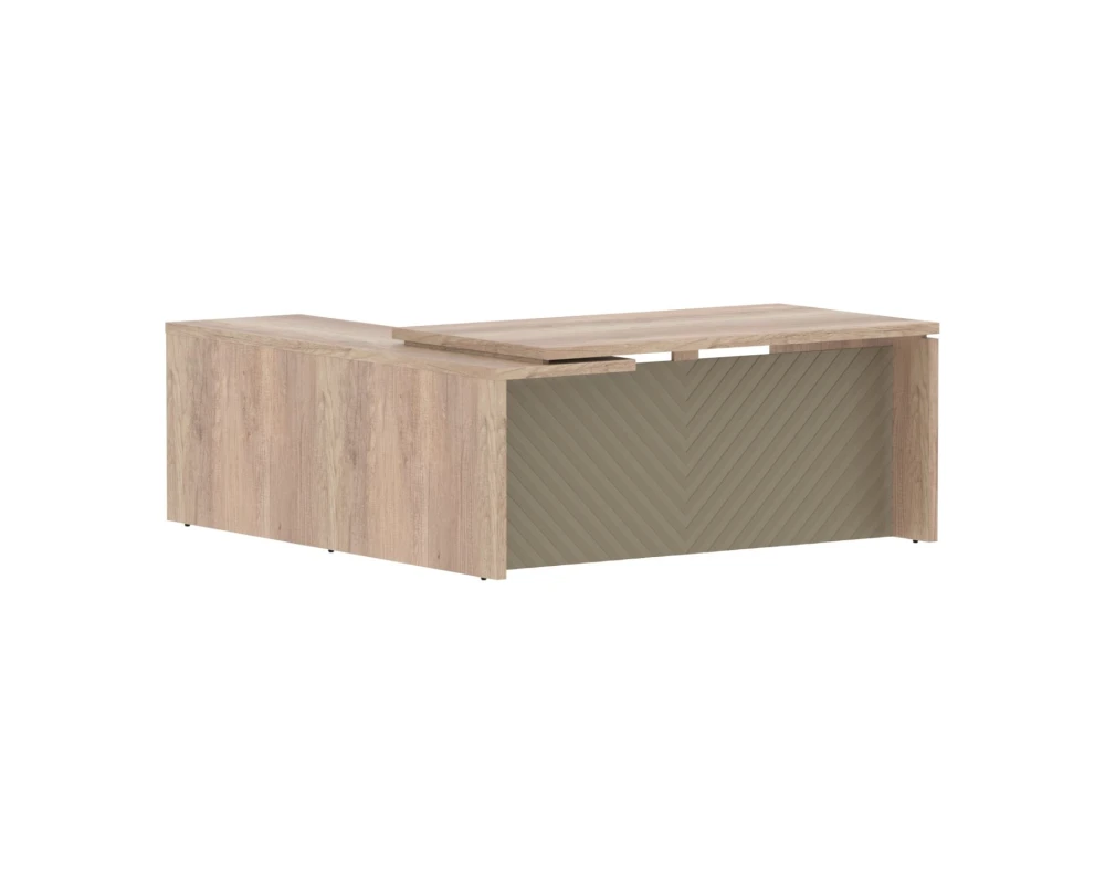 Стол руководителя 1800х2000х750/696 Torr Люкс