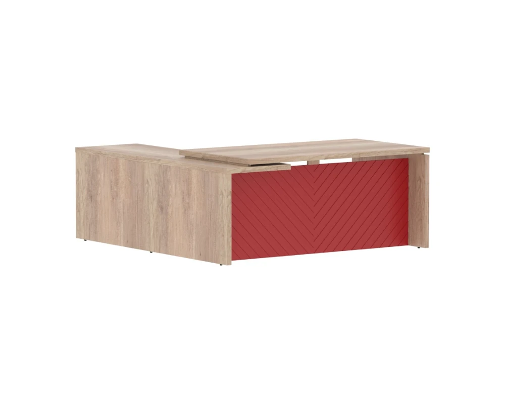 Стол руководителя 1800х2000х750/696 Torr Люкс