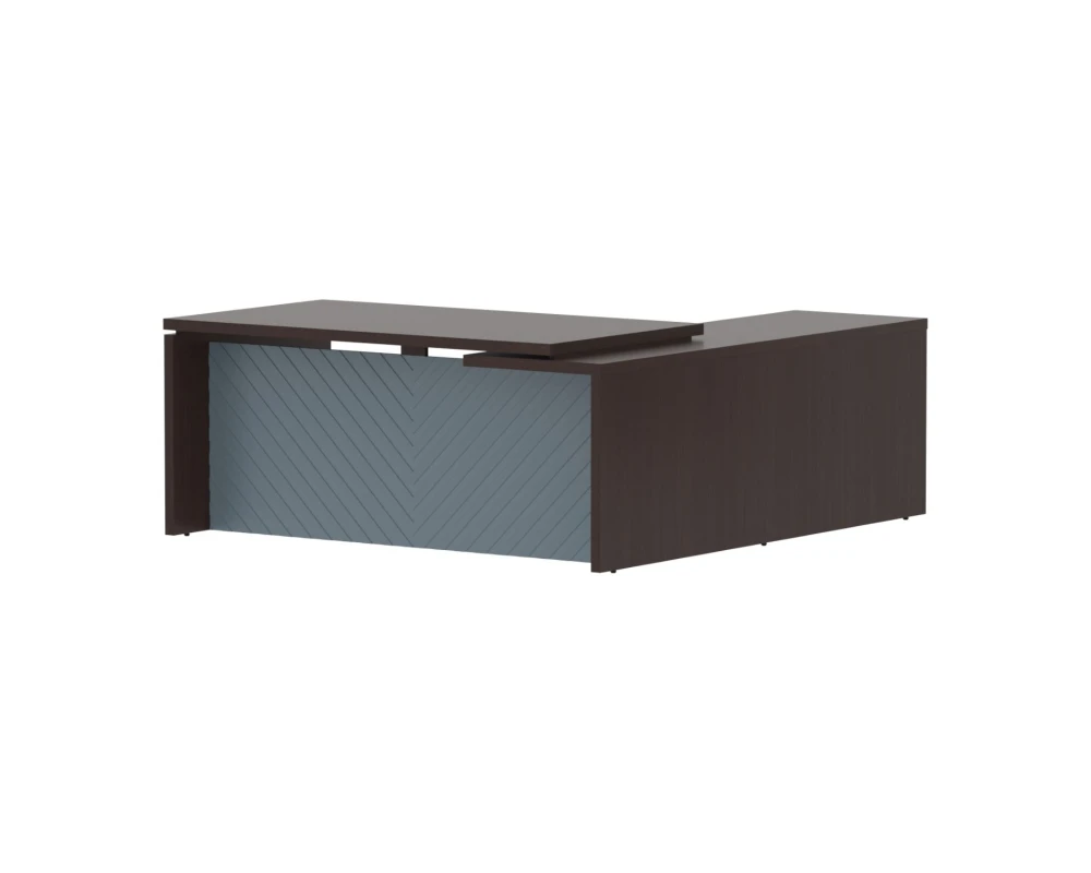 Стол руководителя 1800х2000х750/696 Torr Люкс