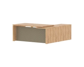 Стол руководителя 1800х2000х750/696 Torr Люкс images