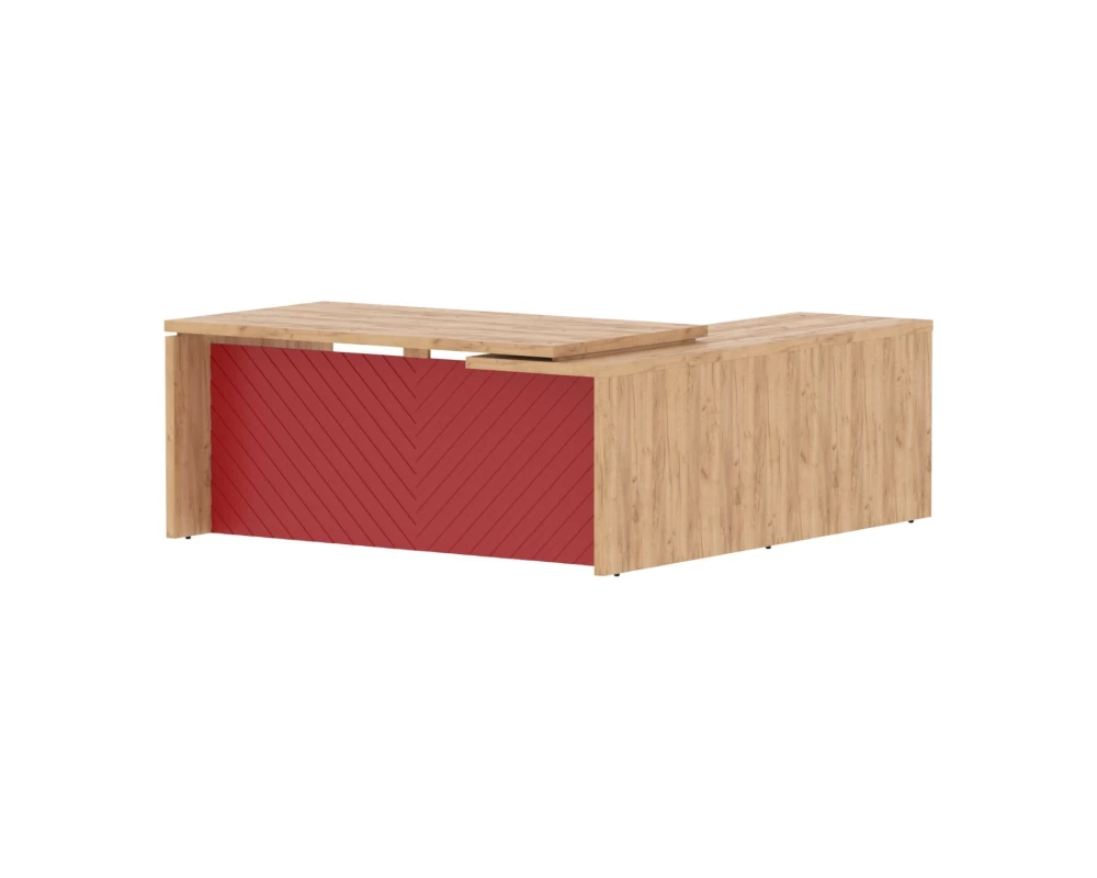 Стол руководителя 1800х2000х750/696 Torr Люкс