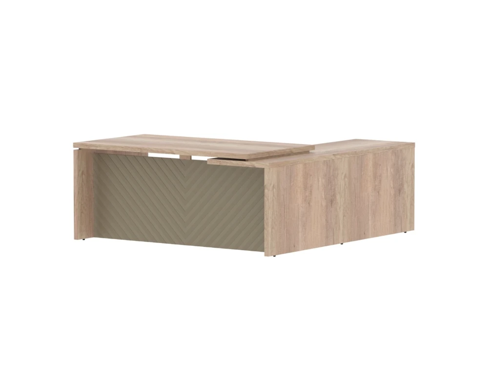 Стол руководителя 1800х2000х750/696 Torr Люкс