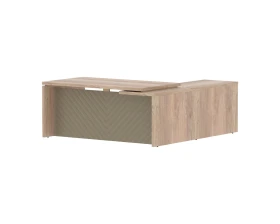 Стол руководителя 1800х2000х750/696 Torr Люкс images