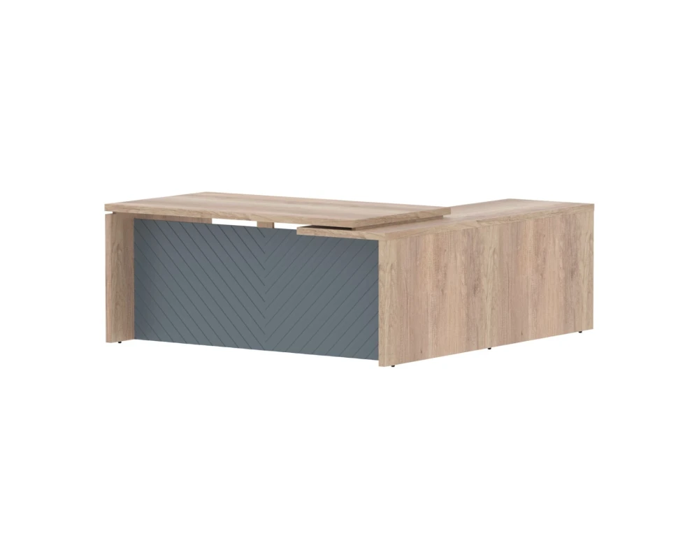 Стол руководителя 1800х2000х750/696 Torr Люкс