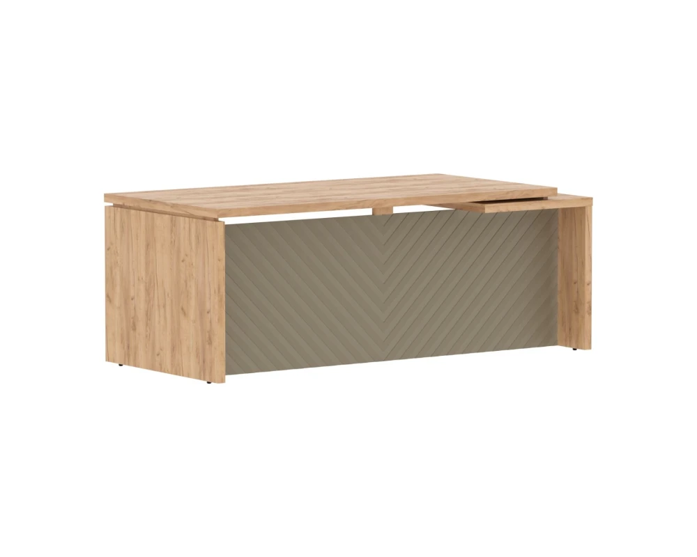 Стол руководителя 2000х900х750/696 Torr Люкс