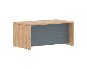 Стол руководителя c большой фронтальной панелью 1600х900х750 Torr Люкс images