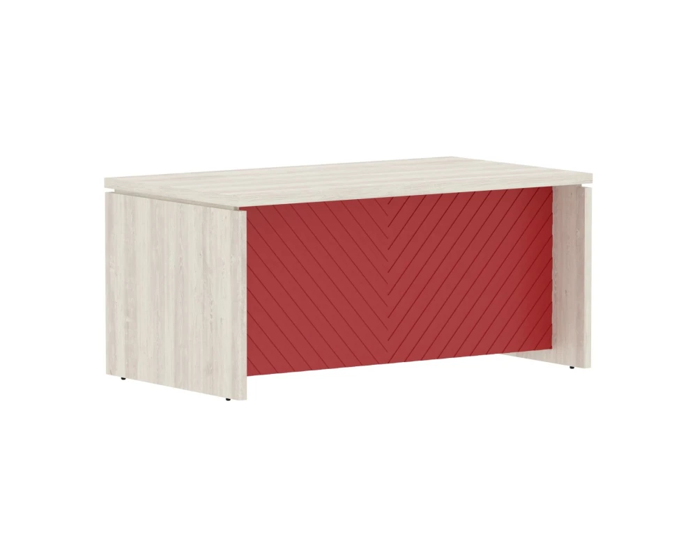 Стол руководителя c большой фронтальной панелью 1600х900х750 Torr Люкс