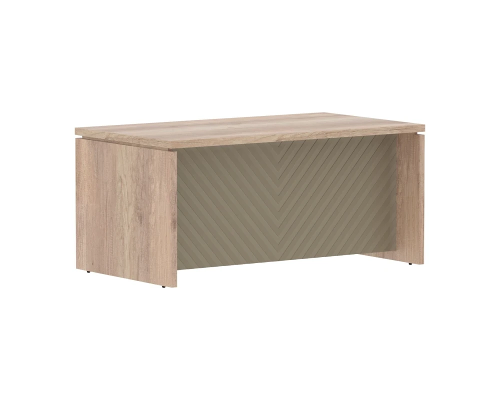 Стол руководителя c большой фронтальной панелью 1600х900х750 Torr Люкс