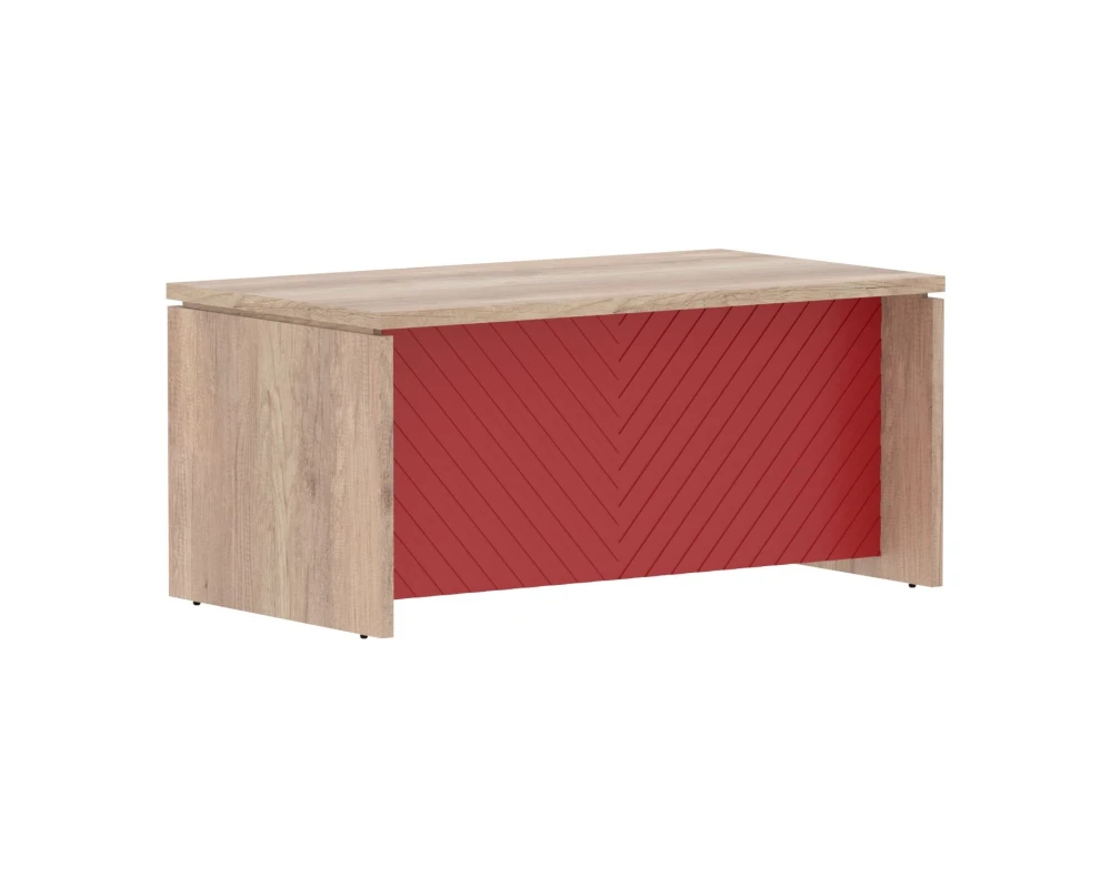 Стол руководителя c большой фронтальной панелью 1600х900х750 Torr Люкс