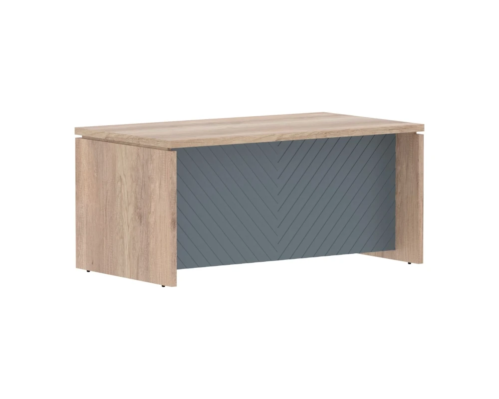 Стол руководителя c большой фронтальной панелью 1600х900х750 Torr Люкс