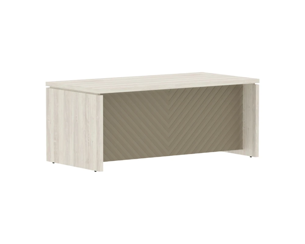 Стол руководителя c большой фронтальной панелью 1800х900х750 Torr Люкс