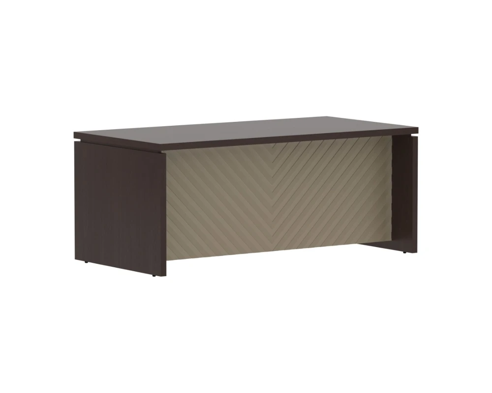 Стол руководителя c большой фронтальной панелью 1800х900х750 Torr Люкс