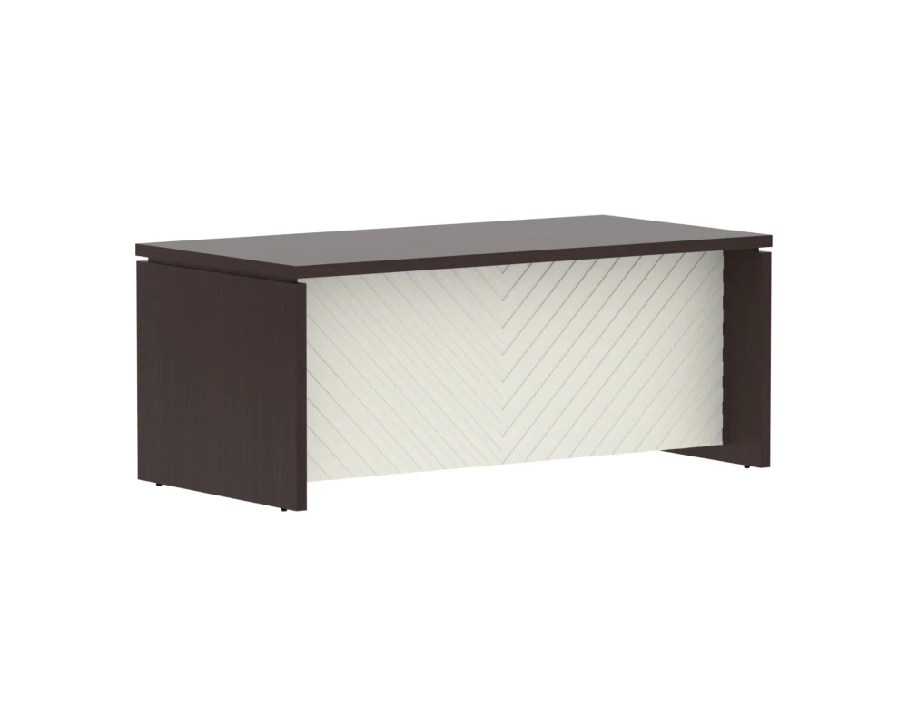 Стол руководителя c большой фронтальной панелью 1800х900х750 Torr Люкс